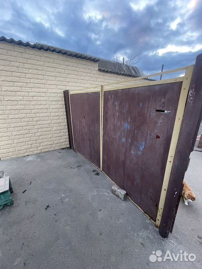 Ворота гаражные бу