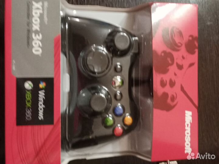 Геймпад xbox 360 проводной