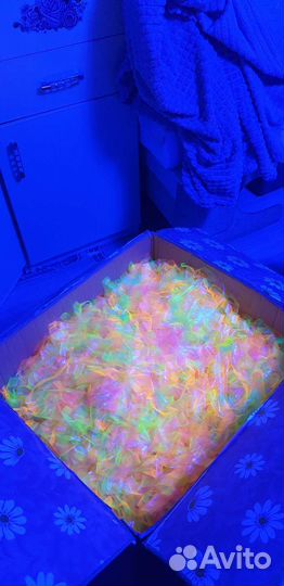 Неоновая фольга для шоу