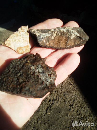 Продам кусок железно-каменного метеорита