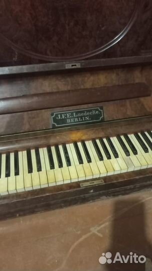 Старинное немецкое Пианино
