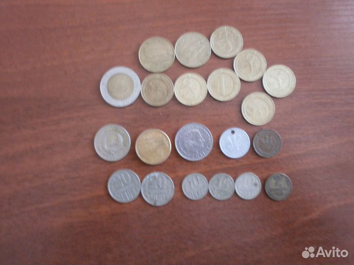 Иностранные монеты советские монеты