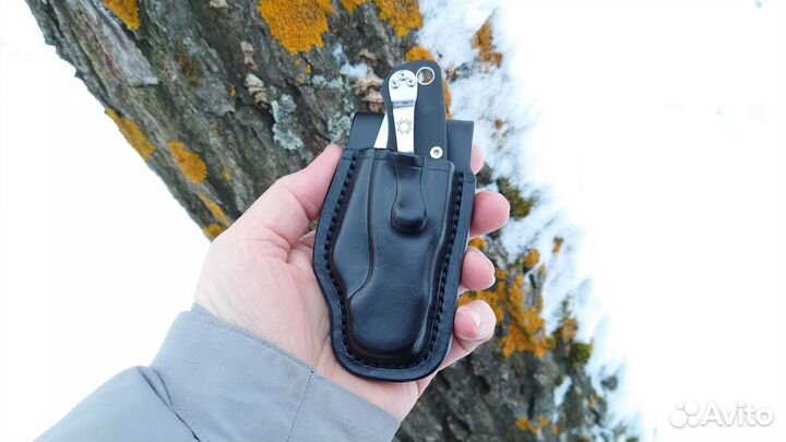 Вертикалный чехол для ножа Spyderco Paramilitary 2