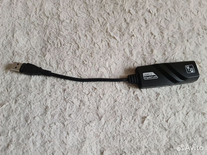 Внешняя сетевая карта, переходник USB 3.0 LAN 1 Gb