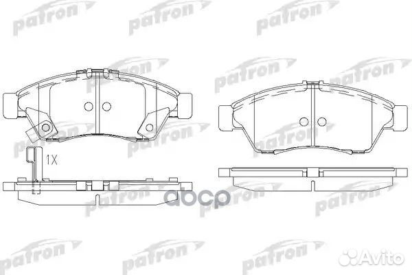 Колодки тормозные дисковые передн suzuki: liana