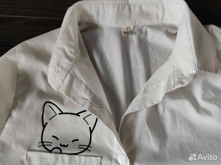 Рубашка школьная