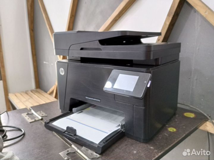 Цветной лазерный мфу hp MFP M177fw