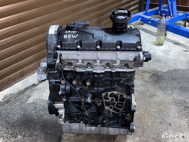 Двигатель BSW 1.9tdi Skoda, Seat, Volksvagen
