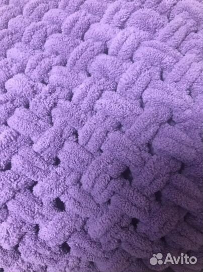 Новый плед ручной работы 180205 см