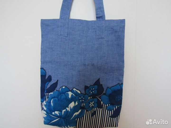 Сумка льняная