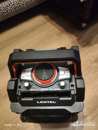 Колонка Lentel(Bluetooth,usb,sd карта,радио)
