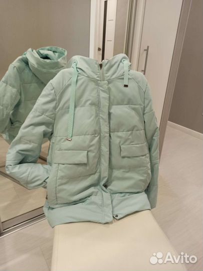 Куртка б/у женская демисезонная р 46-48