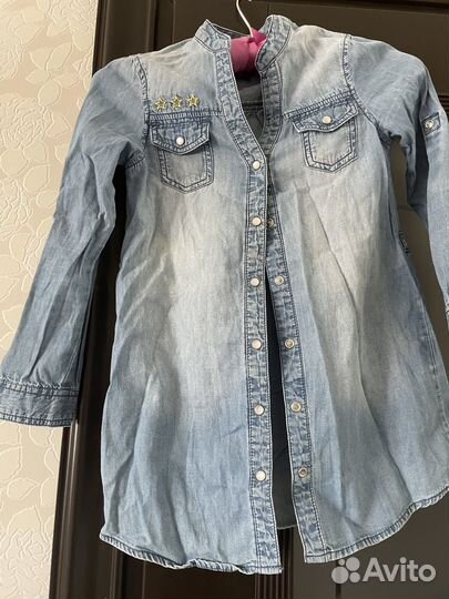 Рубашка на девочку