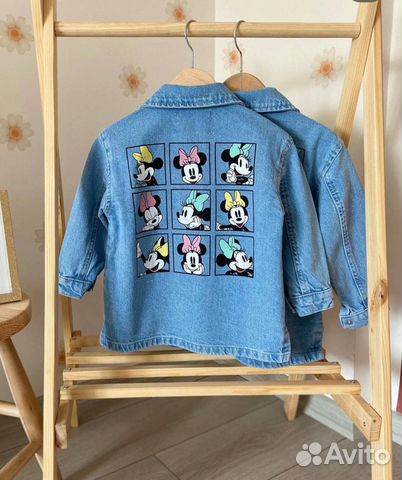 Джинсовая рубашка zara 116