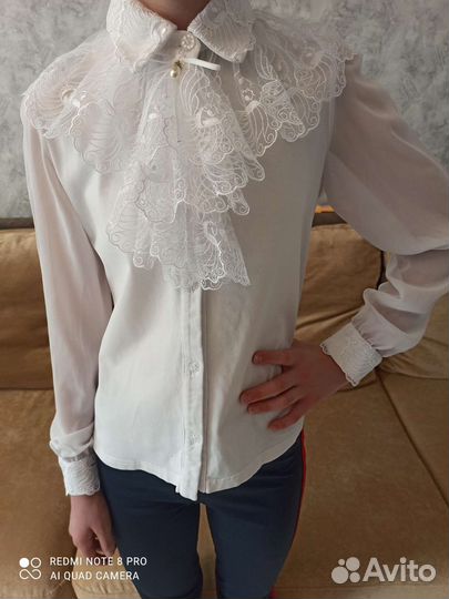 Блузка школьная, одежда для школы