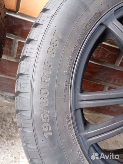 Зимние колеса 195/60 R15 с дисками