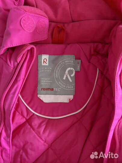 Зимний комбинезон reima 92 для девочки