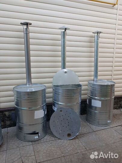 Бочка для сжигания мусора 200л