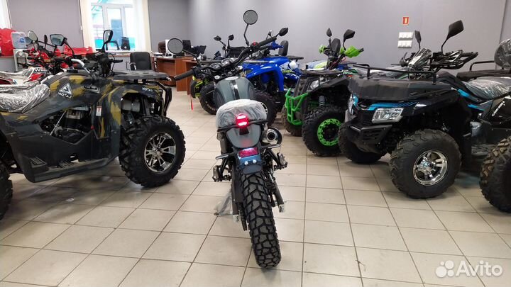 Мотоцикл Racer triumph 250 (зеленый)