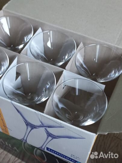 Бокалы для вина, коньяка, мартини, ликёра