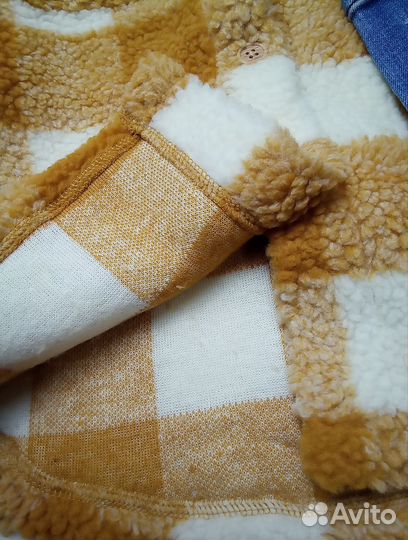 Куртка -рубашка и джинсы на 134см