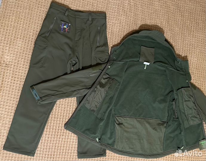 Костюм демисезонный Softshell, олива