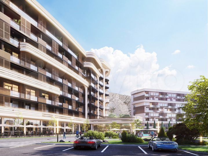 2-к. апартаменты, 45,6 м², 2/8 эт.