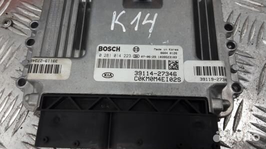 Блок управления двс KIA sportage 2 (1KK14PC01)