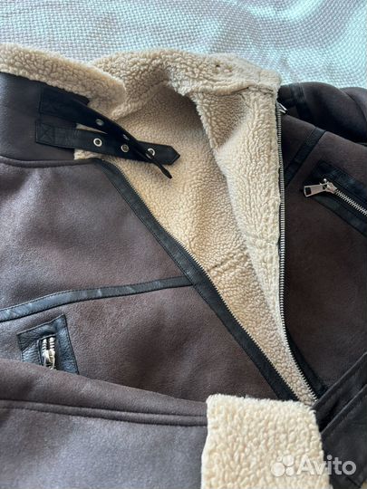 Дубленка zara