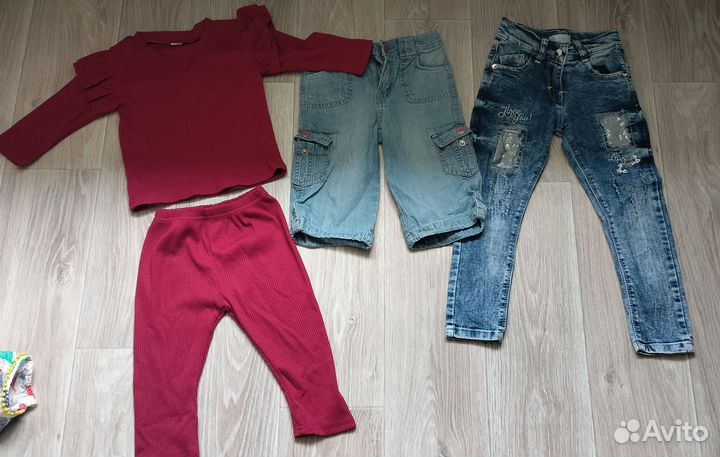 Пакет одежды на девочку