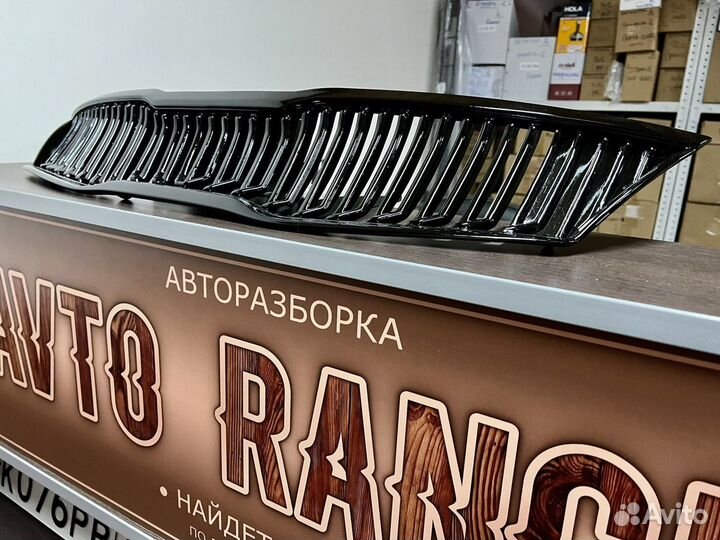 Решетка радиатора Kia Optima 4 2018-20 чёрная