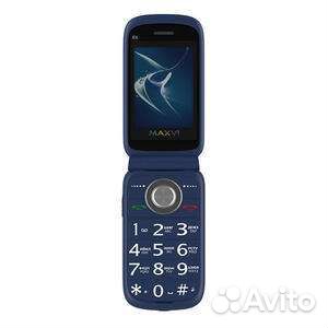 Сотовый телефон Maxvi E6 синий