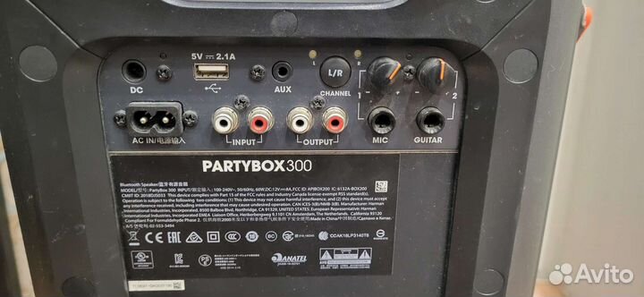 Аккустика JBL partybox 300