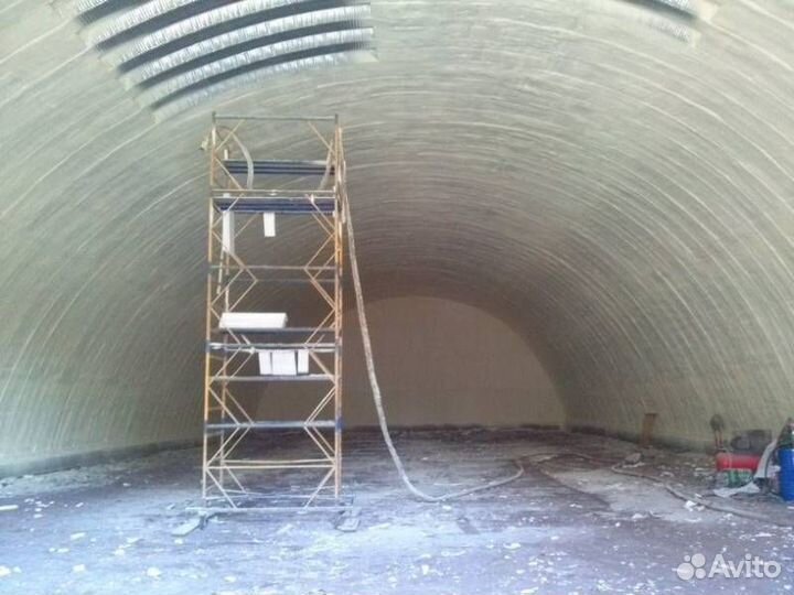 Утепление пенополиуретаном складов/ангаров