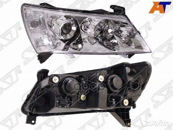 Фара geely emgrand C7 4D 09-17 RH хром ST-1A3-1