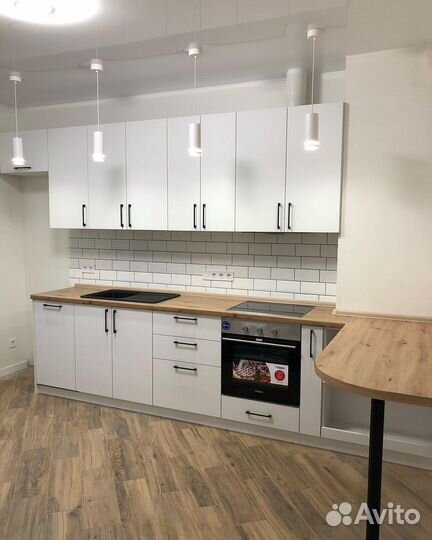 Минималистичная кухня под заказ