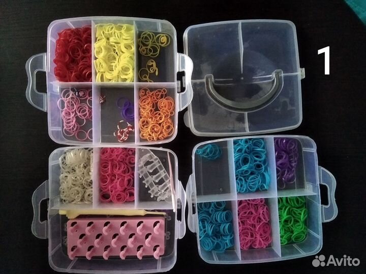 Резинки для фенечек набор