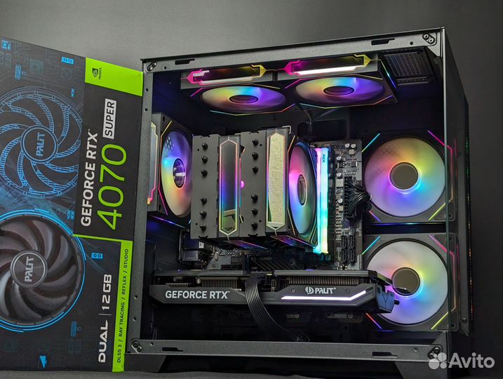 Игровой пк i5 14600k / RTX 4070S /32gb DDR5