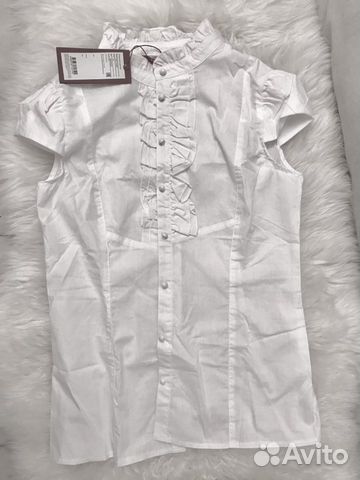 Блузки в ассортименте для девочки новая рост 11-12