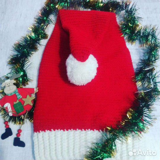 Новогодние подарки (шапка Санты)