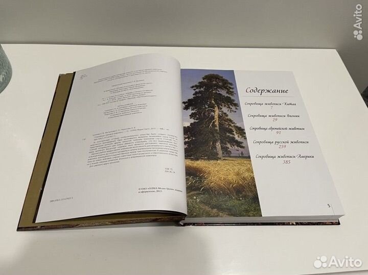 Книга Альбом Сокровища Мировой Живописи