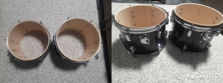 Ударная установка Реarl, Тарелки Sabian Paiste
