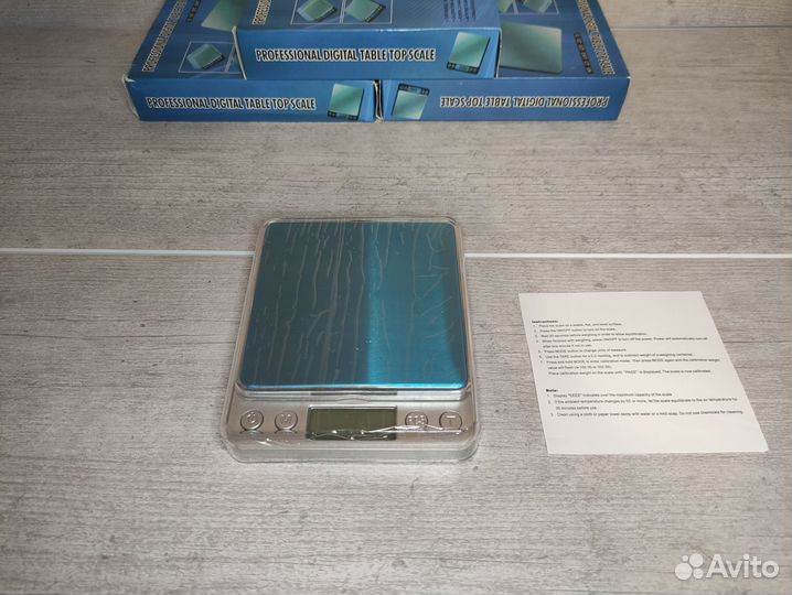 Весы ювелирные кухонные электронные 500г / 0,01г