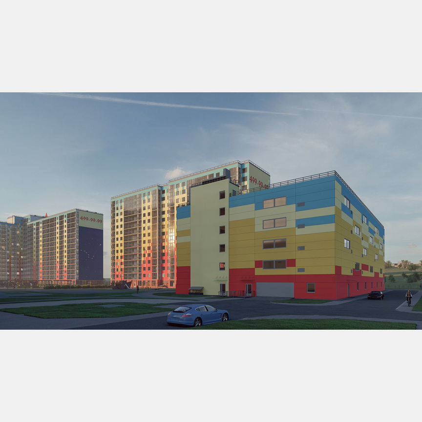1-к. квартира, 38,6 м², 7/15 эт.