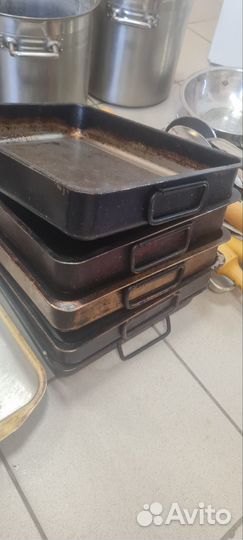 Сотейник 2л, раздаточные ложки, противени