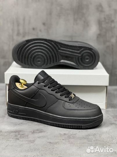 Кроссовки Nike air force 1 black