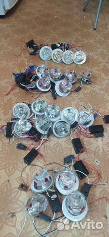 Точечные светильники бу