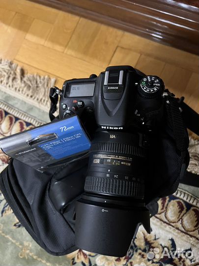 Зеркальный фотоаппарат nikon d7100+объектив 18-200