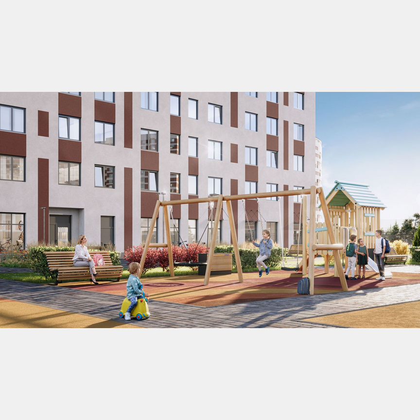 1-к. квартира, 34,7 м², 6/25 эт.