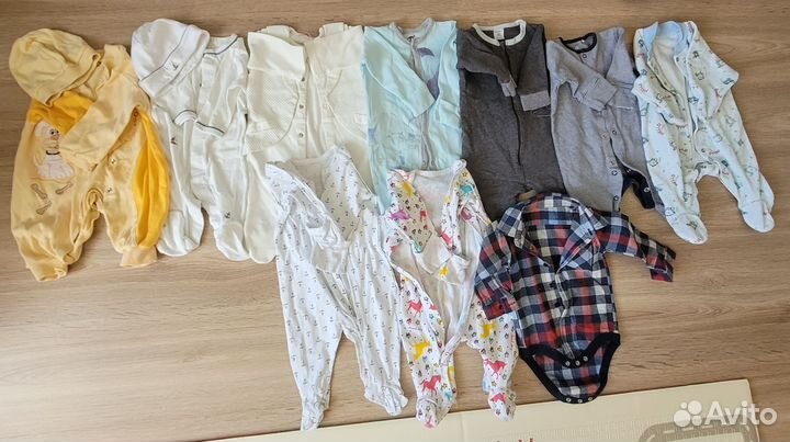 Пакет вещей для малыша 56 62